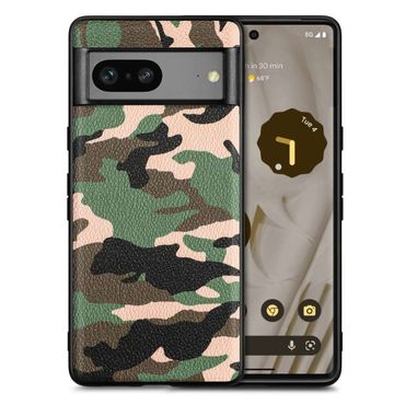 TPU Hülle für Google Pixel 7 Camouflage Schutz Case Army Flexibel Tarn Muster
