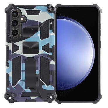Outdoor Hülle für Samsung Galaxy S23 FE Camouflage Shockproof Schutz Armor Cover