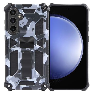Outdoor Hülle für Samsung Galaxy S23 FE Camouflage Shockproof Schutz Armor Cover