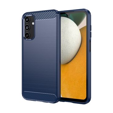 TPU Hülle für Samsung Galaxy A15 Carbon Fiber Skin Brushed Schutzcover Soft Case