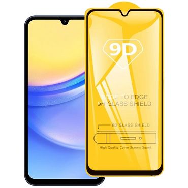 Schutzglas für Samsung Galaxy A15 Full Glue Tempered Glass Protector Schutzfolie