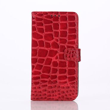 Wallet Case für Samsung Galaxy S6 G920 Crocodile Skin