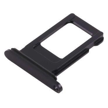 Sim Tray für Apple iPhone XR Karten Halter Fach Schlitten Slot Adapter Holder, Farbe: Schwarz