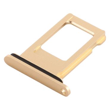 Sim Tray für Apple iPhone XR Karten Halter Fach Schlitten Slot Adapter Holder, Farbe: Gold