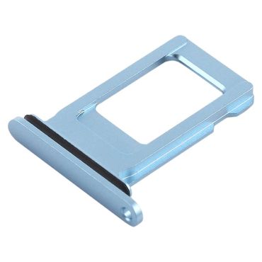 Sim Tray für Apple iPhone XR Karten Halter Fach Schlitten Slot Adapter Holder, Farbe: Blau