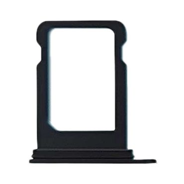 Sim Tray für Apple iPhone 13 MINI Karten Halter Fach Schlitten Adapter Holder, Farbe: Schwarz