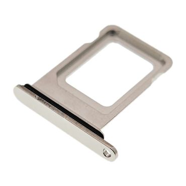Sim Tray für Apple iPhone 13 PRO 13 PRO MAX Kartenhalter Fach Schlitten Slot, Farbe: Silber