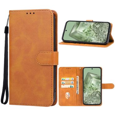 Handy Tasche für Google Pixel 8a Wallet Magnet Klappetui Hülle Kartenfach Case