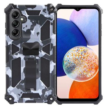 Outdoor Hülle für Samsung Galaxy A15 Camouflage Shockproof Schutz Armor Cover
