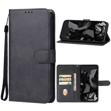 Handy Tasche für Google Pixel 9 9 PRO Wallet Magnet Klappetui Schutzhülle Case, Farbe: Schwarz
