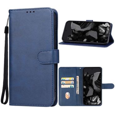Handy Tasche für Google Pixel 9 9 PRO Wallet Magnet Klappetui Schutzhülle Case, Farbe: Blau