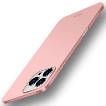MOFI Hard Cover für Apple iPhone 16 PRO ultradünne PC Handyhülle Matte Frosted, Farbe: Rose-Gold