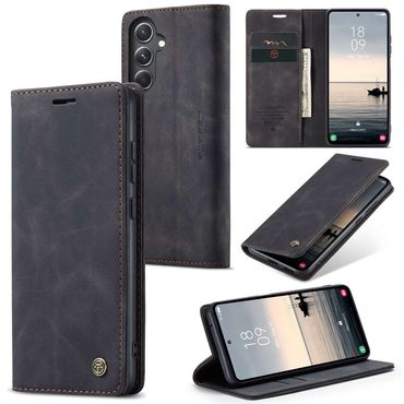 CASEME Handy Tasche für Samsung Galaxy S23 FE Wallet 013 Series Hülle Klapp Etui