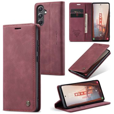 CASEME Handy Tasche für Samsung Galaxy S23 FE Wallet 013 Series Hülle Klapp Etui