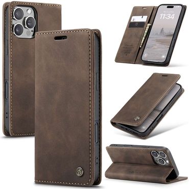 CASEME Handy Tasche für Apple iPhone 16 PRO MAX Wallet 013 Series Hülle Etui