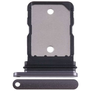 Sim Tray für Google Pixel 8 Karten Halter Fach Schlitten Slot Adapter Holder, Farbe: Schwarz