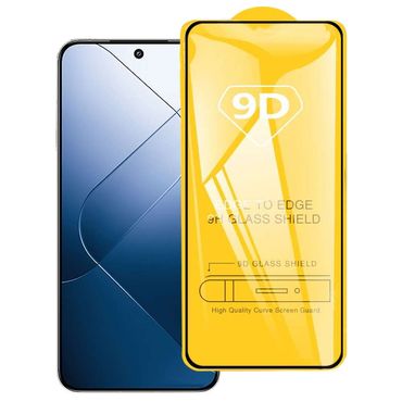 Schutzglas für Xiaomi 14 Full Cover Full Glue Tempered Glass Schutz Folie 9D