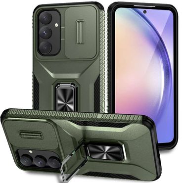 Outdoor Hülle für Samsung Galaxy A55 Camshield Holder Schutz Cover Ring Ständer