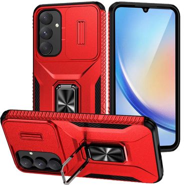 Outdoor Hülle für Samsung Galaxy A35 Camshield Holder Schutz Cover Ring Ständer