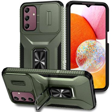 Outdoor Hülle für Samsung Galaxy A15 Camshield Holder Schutz Cover Ring Ständer