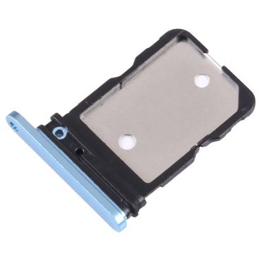 Sim Tray für Google Pixel 7a Karten Halter Fach Schlitten Slot Adapter Holder, Farbe: Blau