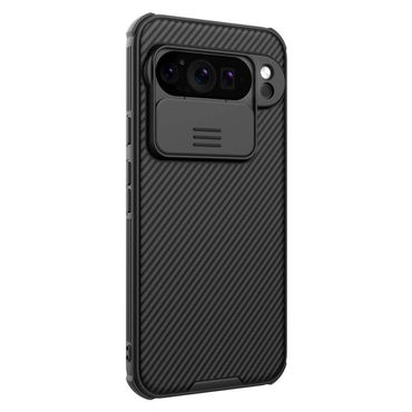 NILLKIN Hybrid Hülle für Google Pixel 9 PRO XL Camshield Pro Case Handy Cover, Farbe: Schwarz