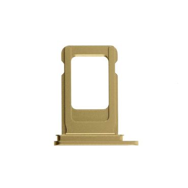 Sim Tray für Apple iPhone 11 Karten Halter Fach Schlitten Slot Adapter Holder, Farbe: Gelb