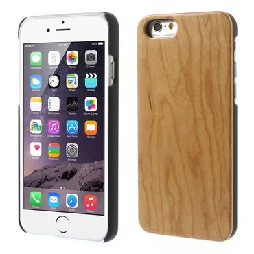 Hard Case für Apple iPhone 6 6S Protective Wooden Echt Holz, Farbe: Ahorn