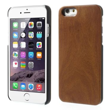 Hard Case für Apple iPhone 6 6S Protective Wooden Echt Holz, Farbe: Rosewood