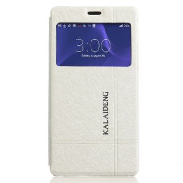 Wallet Case für Sony Xperia Z3 Compact KLD Iceland II Series, Farbe: Weiß