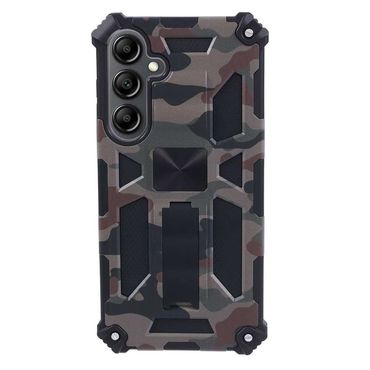 Outdoor Hülle für Samsung Galaxy S24 FE Camouflage Shockproof Schutz Armor Cover