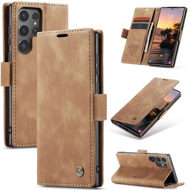 CASEME Handy Tasche für Samsung Galaxy S25 ULTRA Wallet 013 Series Hülle Etui