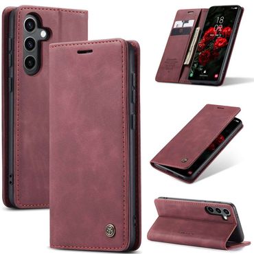 CASEME Handy Tasche für Samsung Galaxy S25 Wallet 013 Series Hülle Klapp Etui