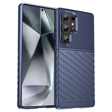 TPU Hülle für Samsung Galaxy S25 ULTRA Thunder Series Grip Twill Case Rutschfest