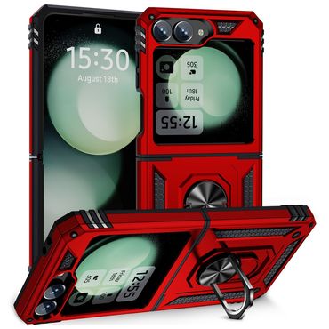 Outdoor Hülle für Samsung Galaxy Z Flip7 FE | Z Flip6 TPU Hybrid Sergeant Cover
