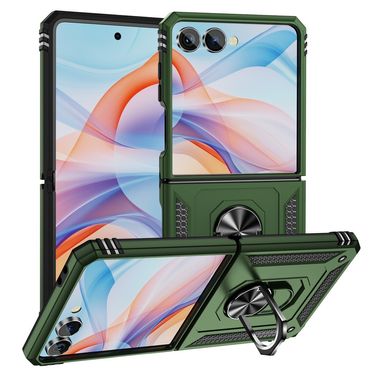 Outdoor Hülle für Samsung Galaxy Z Flip7 TPU PC Hybrid Sergeant Ring Cover Case