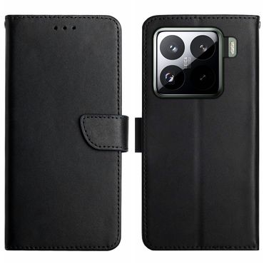 Handy Tasche für Xiaomi 15 Echt Leder Klappetui Schutzhülle Wallet Magnet Case