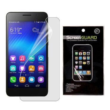Huawei Honor 6 Schutzfolie Klar LCD Display Screen Guard Protector Film Tuch