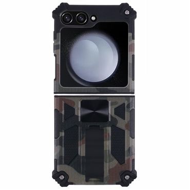Outdoor Hülle für Samsung Galaxy Z Flip7 FE | Z Flip6 Camouflage Shock Cover