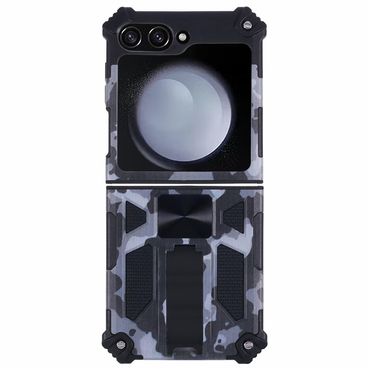 Outdoor Hülle für Samsung Galaxy Z Flip7 FE | Z Flip6 Camouflage Shock Cover