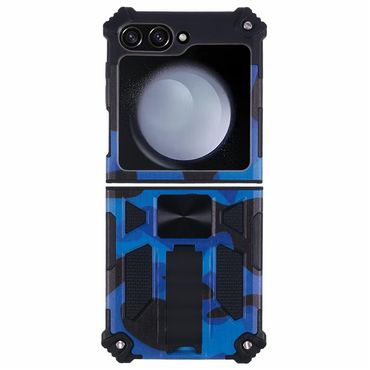 Outdoor Hülle für Samsung Galaxy Z Flip7 FE | Z Flip6 Camouflage Shock Cover