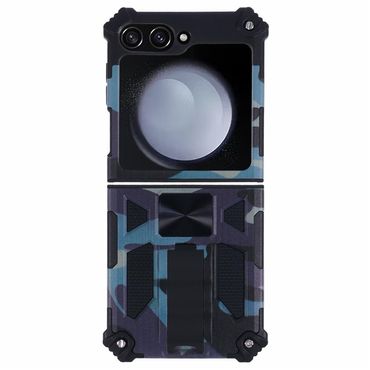 Outdoor Hülle für Samsung Galaxy Z Flip7 FE | Z Flip6 Camouflage Shock Cover