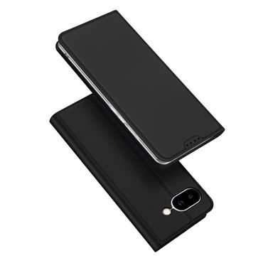 DUX DUCIS Handy Tasche für Google Pixel 9a Skin Pro Series Schutz Hülle Wallet, Farbe: Schwarz