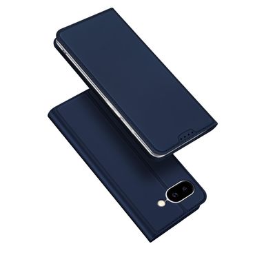 DUX DUCIS Handy Tasche für Google Pixel 9a Skin Pro Series Schutz Hülle Wallet, Farbe: Blau