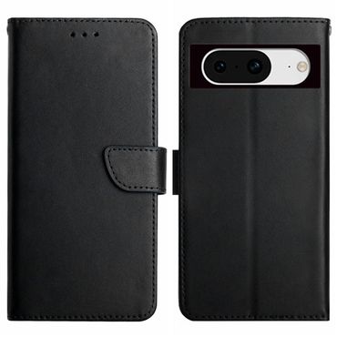 Handy Tasche für Google Pixel 8a Echt Leder Klappetui Schutzhülle Wallet Magnet