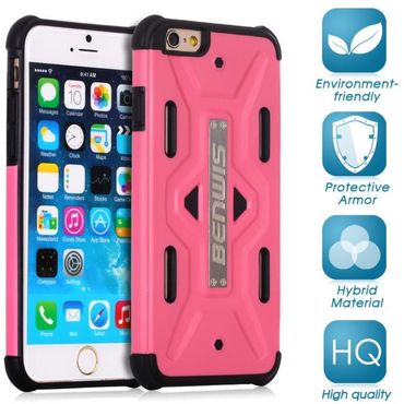 BENWIS Outdoor Case für Apple iPhone 6 6S TPU Hybrid Cool Armor