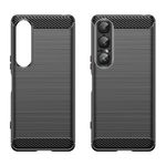 H205SN039A-TPU-Huelle-fuer-Sony-Xperia-1-VII-Carbon-Fiber-Skin-Brushed-Schutzcover-Soft-Case_1.jpg