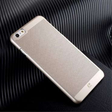 LOOPEE Hard Case für Apple iPhone 6 6S Hollow Mesh, Farbe: Gold