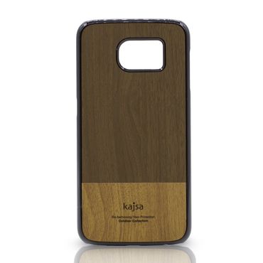 kajsa Hard Case für Samsung Galaxy S6 G920 Wood Grain Pattern Skin Cover