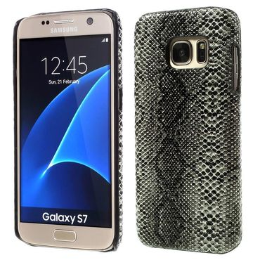 Hard Case für Samsung Galaxy S7 G930 Snake Skin Schlange Muster